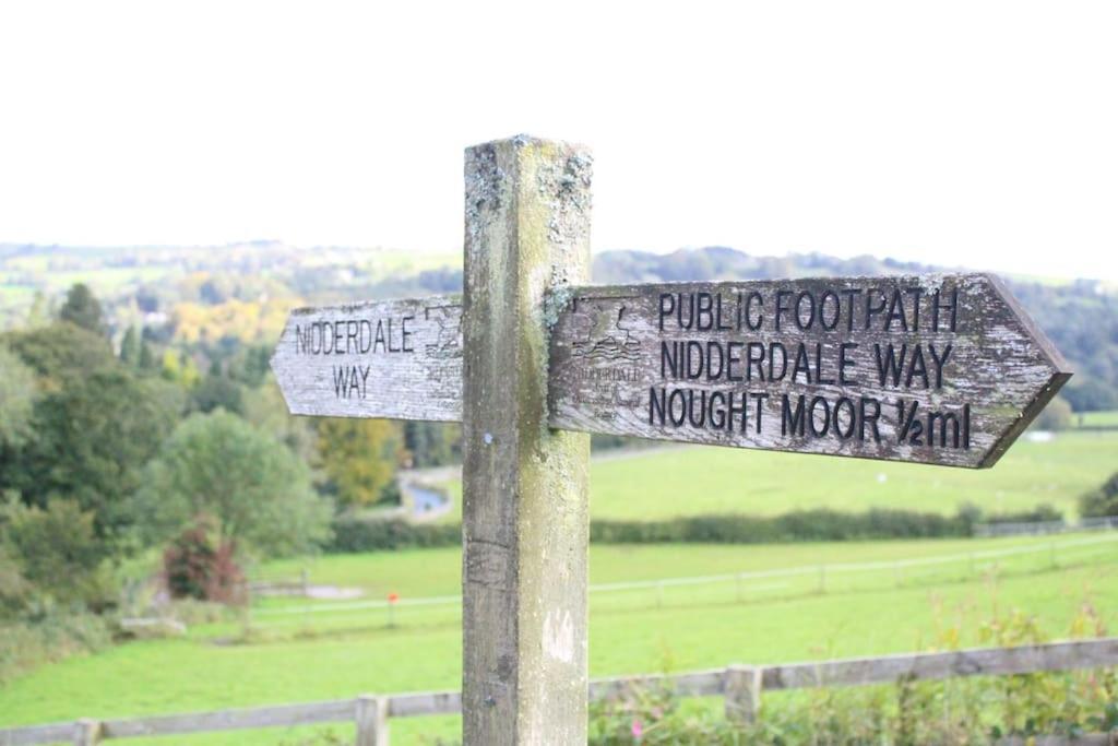 Folly View - Private, Peaceful Apartment With Stunning Views. Pateley Bridge Exterior photo